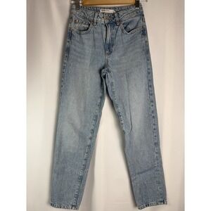 Garage Denim Womens Mom Jeans Girls Junior 00 Light Wash‎